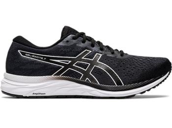 Asics Herr Löparskor GEL-Excite 7 (4E) Svarta/Vita